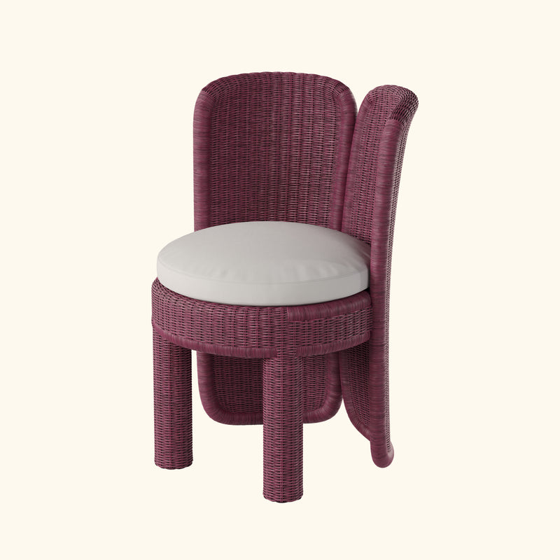 Miki Dining Chair Violet
