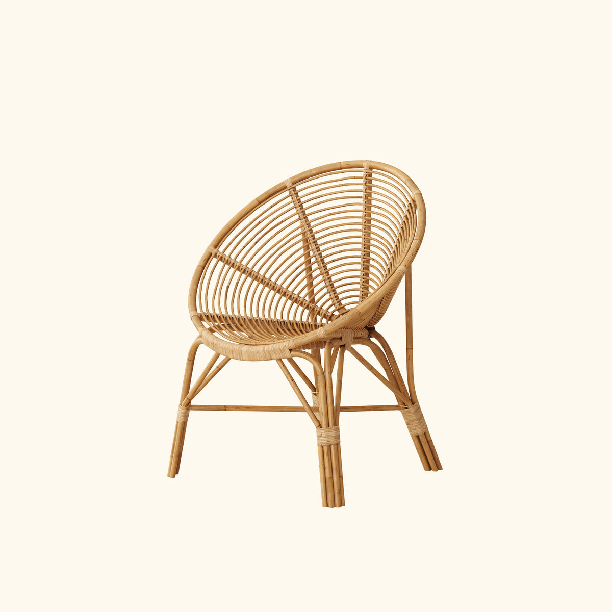 Circular Rattan Chair – BoModels